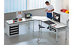 Workstation system for industrial environments