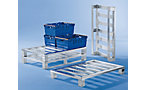 Palette plate en aluminium