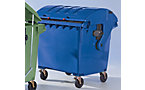 Bidone in plastica per rifiuti conforme a DIN EN 840