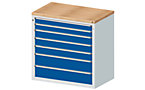 Material and tool distribution counter