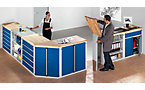 Material and tool distribution counter