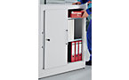 Sliding door cupboard