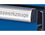 Grip rails with plastic label covers. Can be easily labelled using Lista Script software, which we can supply on request at no additional cost.