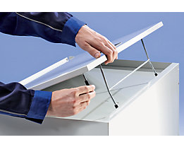 Fold-up desktop
