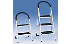 Escabeau pliable en tube d'acier KOMFORT
