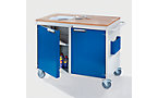 Banco de trabajo rodante, H x A x P 975 x 1145 x 650 mm