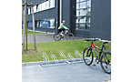 Aparcamiento de bicicletas, arco de tubo de acero de 18 mm