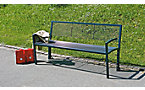 Banc grillagé
