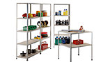 Estanterías con sistema modular