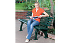 Bancs en plastique