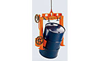 Drum tilting clamps