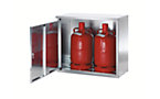 Gas cylinder cupboard