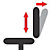 |<b>Rugleuning-hoekverstelling</b><br/>De hoek van de rugleuning kan naar wens, middels een draaiknop, worden vastgezet. P_STUHL0193