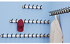Garderobslist, aluminium