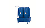 Labor-Auffangwanne aus Kunststoff, 60 l Auffangvolumen