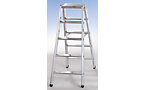 Step ladder, double sided