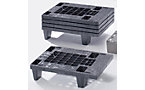 Display-Palette aus Kunststoff