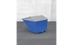 Tippcontainer med lock