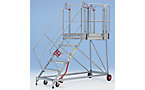 XXL-Plattformtreppe, Plattform 800 x 1200 mm