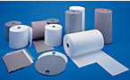 Netkaná olej pohlcující textilie, bílá