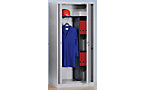 Armadio in acciaio con ante a scomparsa