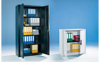Armoire métallique à portes battantes