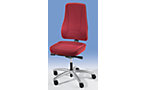 Siège de bureau ergonomique, mécanisme synchrone, assise galbée
