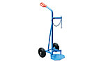Carrello per 1 bombola d'acciaio