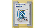 Metal poster holder