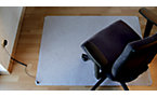 Anti-static floor protection mat made of natural rubber