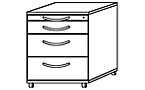 Bianca - Mobile pedestals