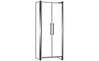 Christine - Cupboard with stainless steel skirting boards