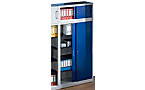 Sliding door cupboard with bar handle