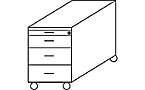 Basic II - Mobile pedestals