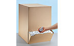 Materiał do wypełnienia w kartonie z dozownikiem