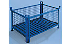 Gaasbox met plaatstalen bodem