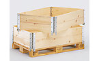 Houten opzetrand voor pallets = 1200 x 800 mm