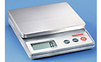Compact scale with easy, single button operation