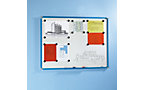 Premium Whiteboard mit designorientierten Aluminiumrahmen
