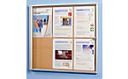 Vitrina informativa para interiores