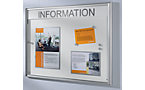 Display case for indoor use