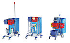 Carrello per pulizie con supporto per sacco