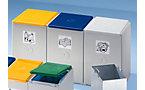 Recipiente separador e coletor de materiais recicláveis