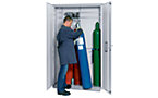 Druckgasflaschenschrank