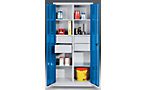 Materialschrank aus Stahlblech