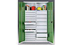 Materialschrank aus Stahlblech