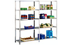 Stainless steel shelf unit