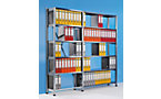 Boltless shelving units for files and archives, zinc plated