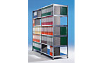 Boltless shelving units for files and archives, zinc plated