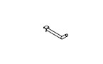 Tubular cantilever arm for ring shaped items
